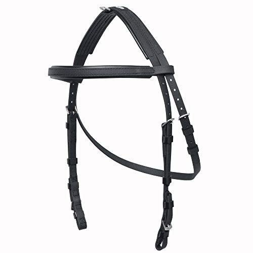 ZILCO Hackamore Trensenzaumzeug Cob/schwarz