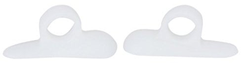 PRO 11 WELLBEING Toe Crests 100% Gel - Helps Hammer, Claw and Mallet Toes.1 Pair two sizes (Women's)
