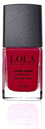 Lola Make Up by Perse Nail Polish Quick Dry Instant Gloss Ultra Long Lasting High Shine Finish Nail Paint for Women,Vegan and Cruelty-Free Cosmetic, Plum Pudding (029), 11ml