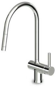 Rubinetteria Zucchetti Cucina miscelatore monocomando lavello pan con bocca girevole ZP6285