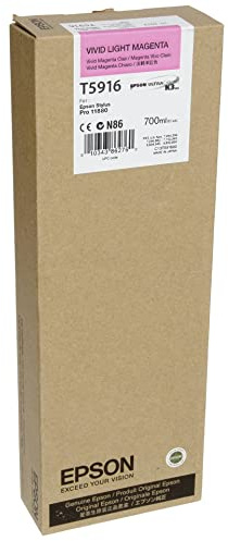 Epson T5916 Tintenpatrone, Singlepack, vivid hell magenta