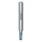 Trend CraftPro Straight Two Flute Router Cutter Bit, 1/2 Inch Shank, 10mm Cut Diameter & 25mm Cut Length, Tungsten Carbide Tipped, C016CX1/2TC