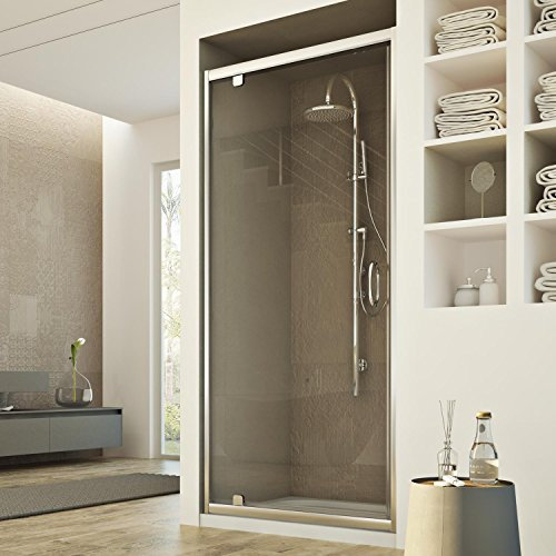 Idralite Porta Doccia 90CM H185 Trasparente MOD. Sintesi 1 Anta