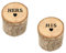 Tubayia 1 Paar Holz Ringbox Ehering Box Hochzeit Ring Box Ringschachtel für Braut Bräutigam