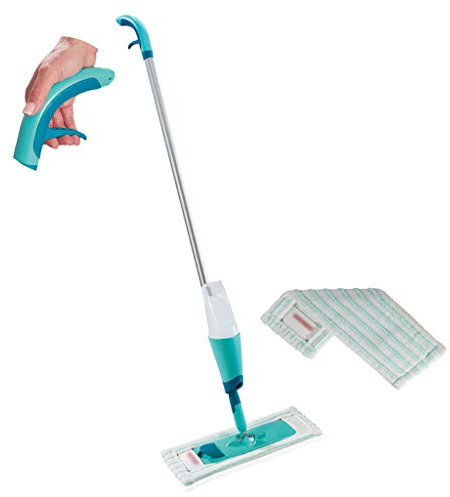 QMMD Cleaning Spray Mop, Floor Mop con Rotación de 360 Grados - Fregona Mopa con Aplicable Seco y Húmedo - para Baldosa