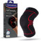 Hansaplast Sport Knie-Bandage, Kniebandage stabilisiert und unterstützt das Gelenk, Bandage mit Patella-Einlage hilft die Kniescheibe zu entlasten, Größe L/XL