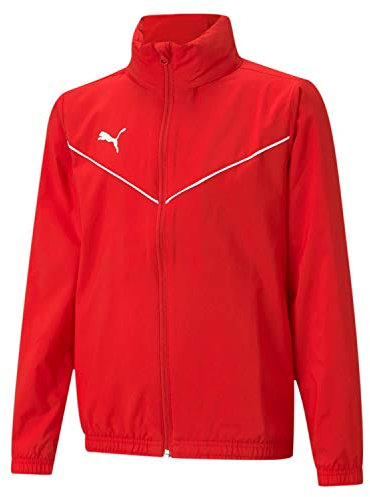 Puma Unisex Kinder Teamrise All Weather Jkt Jr Windbreaker, Elektrische Blaue Limonade, 164 EU