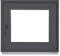 Komforta Fenster Anthrazit Außen/Innen - Alle Größen Kellerfenster Kunststoff BxH 500 x 1000 mm - Garagenfenster Fenster PVC 50 x 100 cm 2-Fach Verglasung-Din Links-Dreh Kipp Kunststofffenster