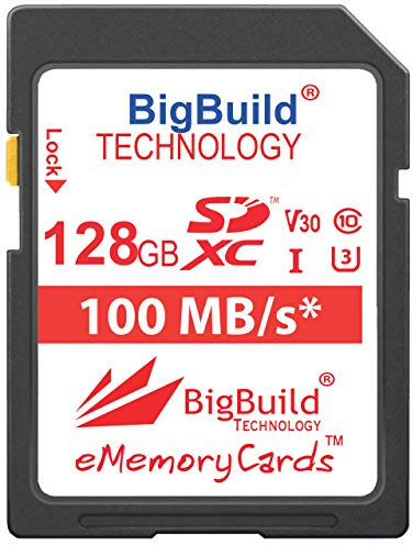 128GB U3 SDXC 100MB/s Memory Card Compatible with Sony ILCE5100LW.CEC, ILCE7KB.CE, ILCE7M2B, ILCE7M2KB, ILCE7M3B, ILCE7M3KB.CEC, ILCE7S, W800, ZV1 Camera