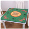 Uziqueif Mahjong Cloth, Mahjong Cushion, Mahjong Mat, Mahjong Pad, Spielmatte Tischauflage für Mahjong, Poker, Kartenspiele, Brettspiele, für alle Spielsteine und Dominosteine,Grün,78 * 78 cm