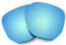 Littlebird4 Premium 1,5 mm polarisierte Ersatzgläser für Oakley Latch Beta OO9436 Sonnenbrille – MultiOptions (Eisblau verspiegelt)