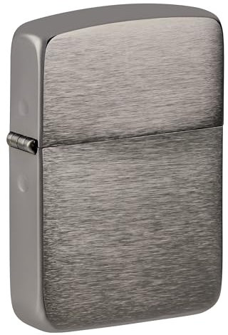 Zippo Sturmfeuerzeug - Replica 1941 Black Ice mit seitlicher Flammengravur - Nachfüllbar - Wiederverwendbar - Windfestes Design - Geschenkbox - Made in USA - Amazon Exclusive