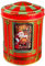 MediMuc Santa Spieluhrdose - Dose, Gebäckdose, Aufbewahrungsdose, Keksdose, Blechdose - lebensmittelecht - Vol. 0,75l