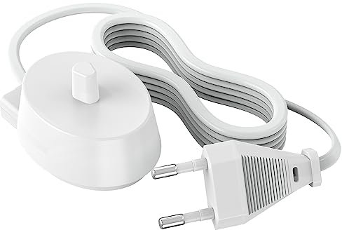 Ladegerät Ersatz für Braun Oral-B, Ancable Elektrische Zahnbürste 3757 Ladestation kompatibel mit Oral B Pro Genius Smart Serie, IP67 Wasserdichtes Ladekabel Tragbares ladegeräte für Oral-B (1 Stück)