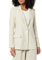 The Drop Blake Langer Blazer, Natürliches Leinen, S