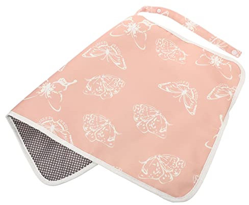 GLEAVI Fasciatoio Portatile Lavabile Per Cuscino e Riutilizzabile Per Cambio Design Rosa