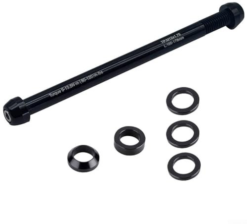 Oniissy Bike Trainer – 1 spiedino per asse passante, 12 x 142 – 148 mm, per sport indoor (P1.0)