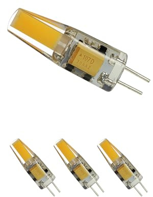 MALORY G4 LED Landscape Light Bulbs, 2W JC Bi-Pin, 12V, 4-Pack