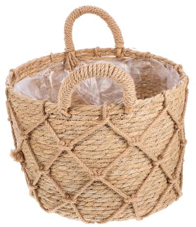 PAMINGONO Panier à Tissé Et Conteneur De Plantes Créatif Panier De Décoration Pour Salon Et Jardin Pour Et Design Élégant Et