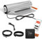 EH Expert AluPROFI -150 W/m²- 15 m² -Heizmatten-Set für schwimmende Bodenbeläge –Elektrische Fußbodenheizung für Vinyl, Laminat, Parkett– mit WLAN-Touchthermostat und Installationsmaterial (Schwarz)