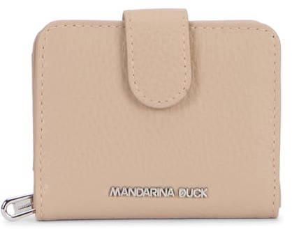 Mandarina Duck Mellow Metal Wallet, Women's Travel Accessories, One Size, Silver, One Size