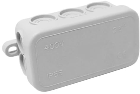 5 Stück Lancelot Kabelabzweigkasten IP55, 71x33x30mm, 10 Einführungen | Aufputz-Abzweigdose, Verteilerdose, Installationsgehäuse