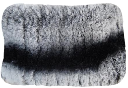 LKXHarleya Flauschiges, elastisches Strick-Stirnband für Damen, Winter, Kunstfell-Schals, Farbe 2