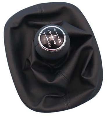 Auto-Schaltknauf Für VW Für Passat 3BG 2001 2002 2003 2004 2005 1PCS 5-Gang Oder 6-Gang Schaltknauf Schalthebel Getriebe Boot Schaltkopf Schaltknauf(5-Speed)