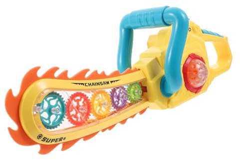 Toddmomy 1pc Toy Glowing Chainsaw Luminous Electric Saw for Boys Boys and Girls Lighting Toy Years Old Flashing for and Girls