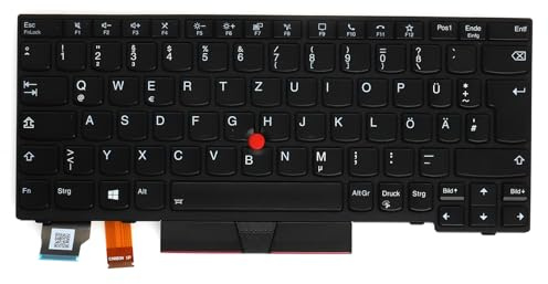 LeFix Original Tastatur QWERTZ Deutsch für Lenovo Thinkpad X13 Gen 1，L13 Gen 2，L13 Yoga Gen 1 Notebook PC，mit Hintergrundbeleuchtung