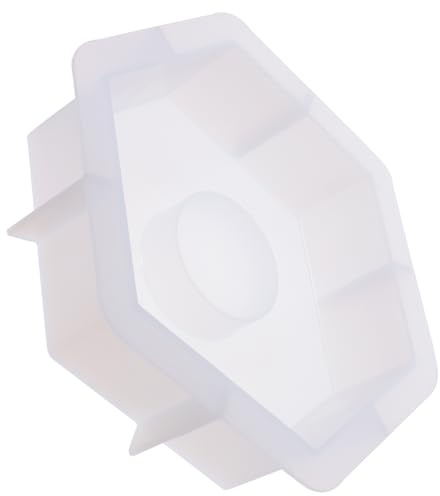 Hoement Silikon Epoxid Gussform für Selbstgemacht Uhren Flexible Silikonform mit Feinen Details Langlebige Bastelform für Epoxidharz Uhrplatten Wiederverwendbar für Kunst Handwerk