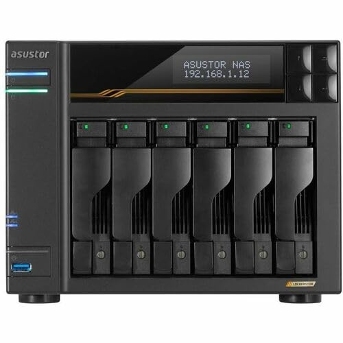 Asustor Lockerstor 6 Gen3 AS6806T 6-Bay