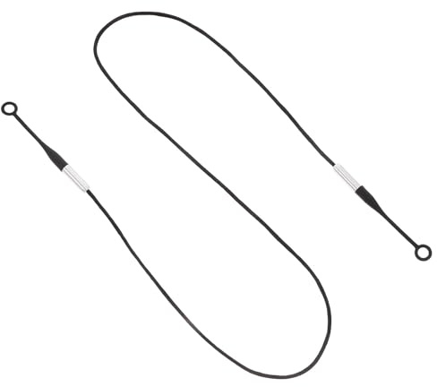 Generic Cordon Magnétique Anti-perte pour Bouchons D'oreilles en Silicone Noir, Protection Auditive Confortable et Polyvalente pour Dormir avec Style Simple