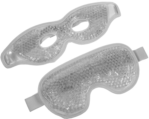 UTHCLO Wiederverwendbare Augen Kühlpads aus Pvc Gel mit 2stücke Kühlt und Schwellungen im Sommer Beruhigt die Augen für Entspannte Abschlussatmosphäre