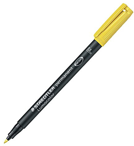 Staedtler Lumocolor 318-1 Permanent Marker Yellow