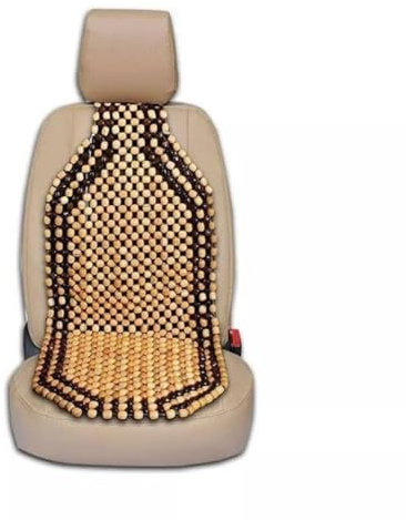 Zone Tech Holzperlen-Sitzkissen – Premium-Qualität Auto-Massage-Doppelsaiten-Holzperlen-Sitzkissen für stressfreien ganzen Tag!