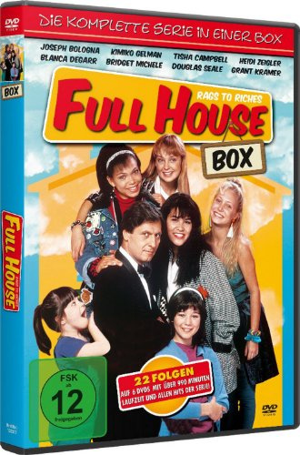 FULL HOUSE BOX - Rags to Riches - Die KOMPLETTE Serie [6 DVDs - 22 Folgen]