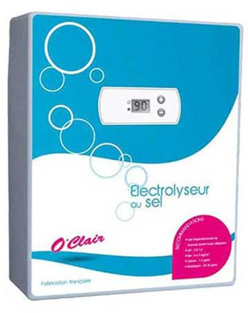 électrolyseur au sel o'clair s60