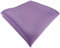 TigerTie Satin Einstecktuch in dunkles flieder einfarbig Uni - Tuch Polyester - Größe 26 x 26 cm
