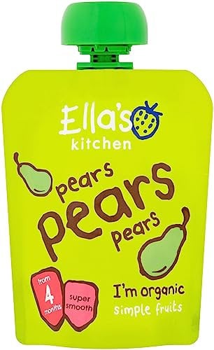 Ella's Kitchen, Stage 1 from 4 Months First Taste Pears ,70 g, (Pack of 7)