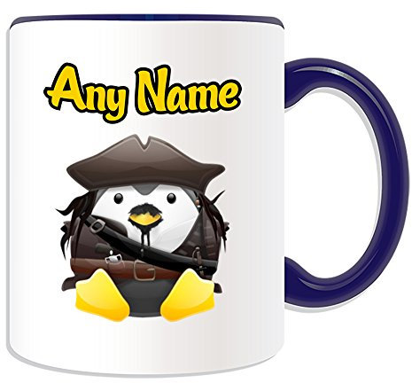 UNIGIFT Tasse mit Aufschrift Captain Jack Sparrow, personalisierbar
