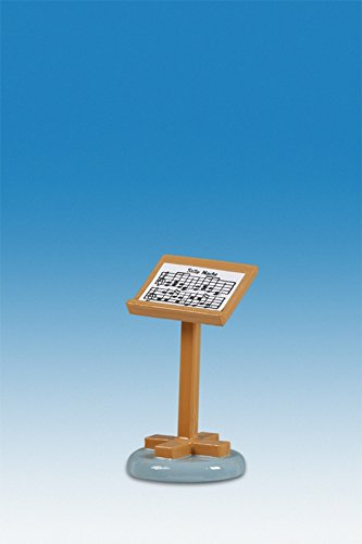 Rudolphs Schatzkiste Zubehör Notenständer Höhe 6cm NEU Holzengel Instrument Seiffen Erzgebirge Figur Dekoration Holzfiguren Weihnachten Fensterschmuck Spielzeug Deko Weihnachtsfigur Erzgebir