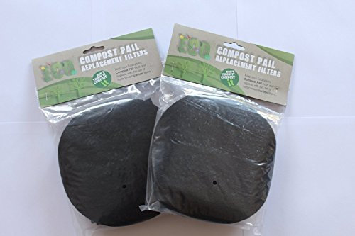 Eddingtons Compost Pail Replacement Filters - 2 packs