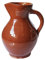 A Fuego Lento Jarra Rustico, Barro, Miel, 20 cm