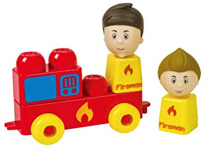 Tutor Blocks Meine ersten Magnetbausteine Serie 103 Feuerwehr Kleinkind Lernbausteine Babyspielzeug Sensorikspielzeug ab +6 Monate