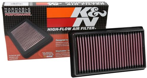 K&N Engine Air Filter: High Performance, Premium, Washable, Replacement Filter: Compatible with 2017-2019 KIA/HYUNDAI (Rio IV, Stonic, Solaris, Rio X Line), 33-3081