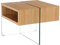 Habitat et Jardin Table Basse Venezia - 60 x 60 x 50 cm - Finition chêne