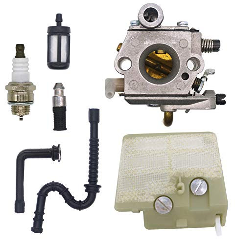 FitBest Carburador compatible con motosierra de gas Stihl 024 026 024 026 Pro MS240 MS260 WT-403B Carb
