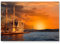 Eau Zone Wandbild auf Leinwand 120x80cm Ortaköy-Moschee bei Dämmerung – Istanbul