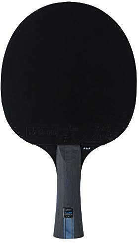 STIGA 3-Star Future Carbon tischtennisschläger, Schwarz/Rot